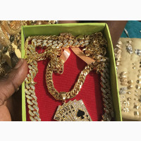 Iced Cuban Choker and Italia 750 Gold Plated Neckchain Available Now