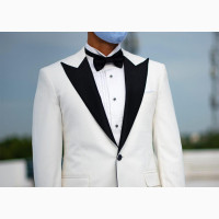 Rent White Tuxedo Suit in Lagos