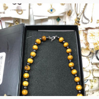 Stone Beads Necklace for Unisex