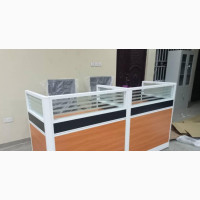 Office Workstation With 2 Partitions