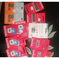 SD Card and Flash Drive Available in Different Gb Storage