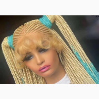 360 Full Frontal Braided Wig