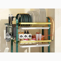 Plate Rack With Gold Rack