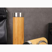 Bamboo Shell Water Bottle Vacuum