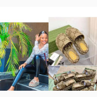 Gucci Wedge Slippers