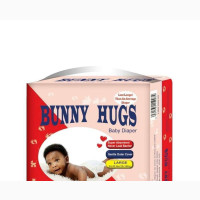 Bunny Hugs Diaper- 240 Pieces(12 Packs in a Bag)
