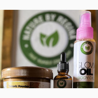 Mixed Fruit Black Soap, Body Glow Oil, Face Serum