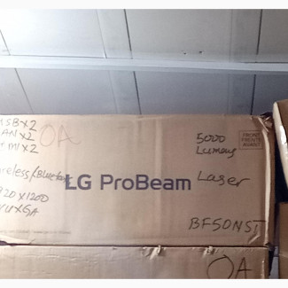 LG Probeam BF50NST 5, 000 Lumens WUXGA Laser Projector, Long