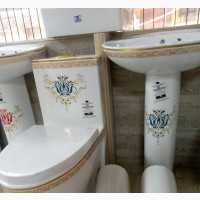 Rockford England WC Full Set Flower
