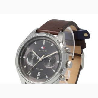 TOMMY HILFIGER Leather Strap - Quality Men#039;s Watch