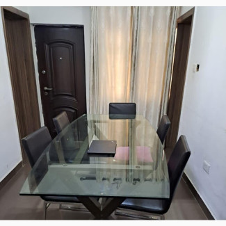 Glass Dining Table With 6 Chairs