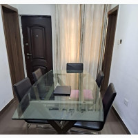 Glass Dining Table With 6 Chairs