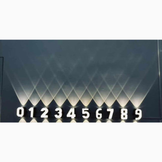 Numeric Wall Brackets