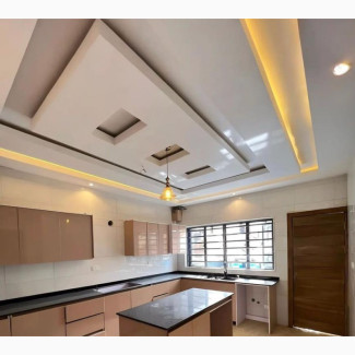 Maple Wood Kitchen Cabinets (Glossy Doors) - Home Interiors