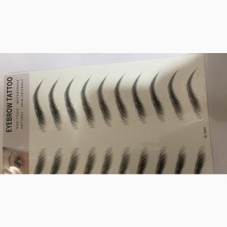 GlamGals Tattoo Eyebrow Stickers - Waterproof and Long-lasting - 8 Pairs Available