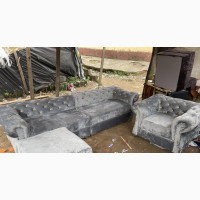 A Standard Living Room Sofa