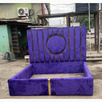 6 by 6 Quality Purple Bed Frame