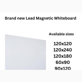 Original Magnetic Whiteboard All Sizes by Lead (LD)