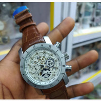Bvlgari Chronograph Leather Watch - Brand New