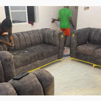 6 Sitter Velvet Sofa