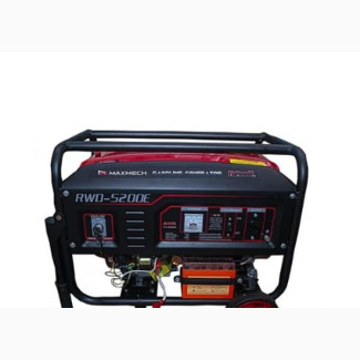 Maxmech Petrol Generator - 3.KVA - 100% Copper - RWD-5200E