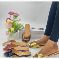 Oleg Slippers - Brand New, Leather Material, Size 37 and 42
