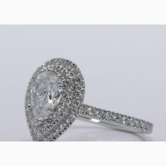 Premium Love Diamond Engagement Proposal Ring With Red Ring