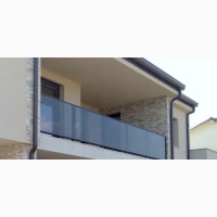 Aluminium and Glass Balcony Railing