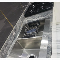 Double Bowl Kitchen Sink With Full Accessories