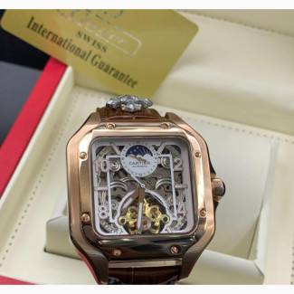 Cartier Leather Band - High Quality and Brand New