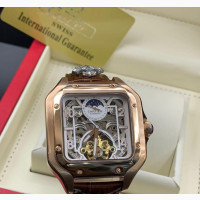 Cartier Leather Band - High Quality and Brand New