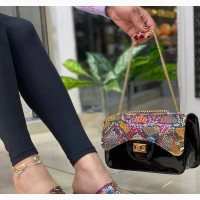 Stylish Turkey Shoe and Bag Combo