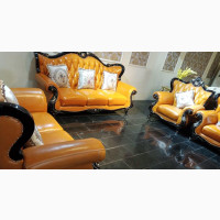 Future Hope Carving Chair Sofa Set