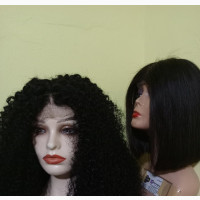 20 Jerry Curls Wig - Easy to Maintain - N45k