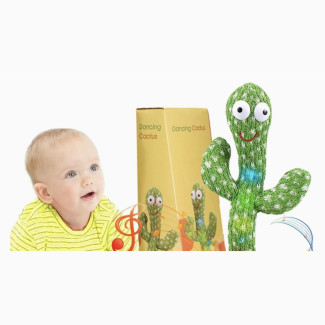Dancing Cactus Toy - Sing, Dance, Mimic