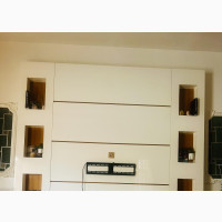 Luxury TV Console With LED Lights