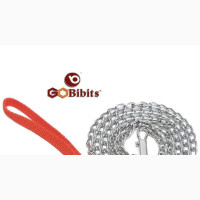 Red Handle Dog Chain Leash