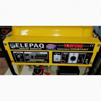 Original Elepaq 5.5kva Constant Key Starting Gasoline Generator
