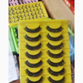Soft, Reusable 10in1 Russian Strip and Mink Lashes Wholesale Retail