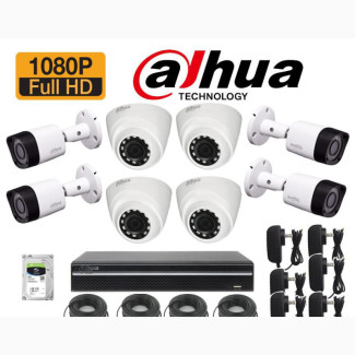 Dahua CCTV 2mp 8channel 2tb HDD