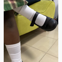 Fashion Black School Shoes for Girls
