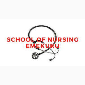 School of Nursing, Emekuku, Imo State 2025/2026 Session Admission Forms are on sales