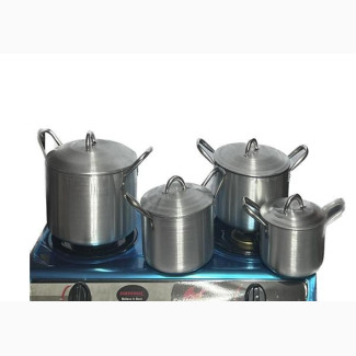 Eurosonic Table Top Gas Cooker With Aluminum Pot Set 4