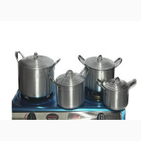 Eurosonic Table Top Gas Cooker With Aluminum Pot Set 4