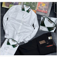Classic Italian Shirt and Pant Combo