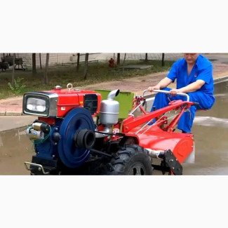 25hp Diesel Power Riding Tiller - Brand New
