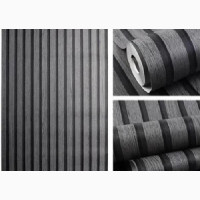 Grey Fluted Look Wallpaper