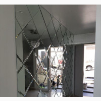 Diamond Cut Glass Decor