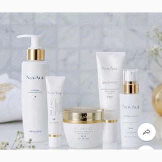 Oriflame Novage Brilliance Infinite Luminosity Set - Face Care Kit