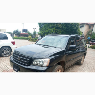 Toyota Highlander V6 FWD 2002 Black